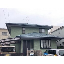 色をがらりと変えました。
お客様のご希望で5分艶ですこし艶を抑えました。

