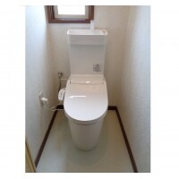 手洗付トイレの設置 タンクレスでお掃除も楽々