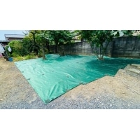 防草シートの施工