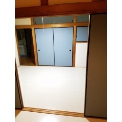 和室の畳をフローリングにしました。