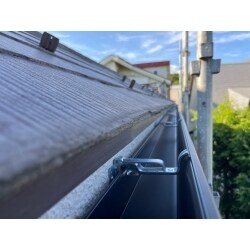 雨樋を新品に交換いたしました。