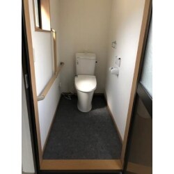 新しくトイレを新設して使い易くなりました。