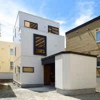 【新築】狭小地3階建の建築家プラン住宅