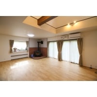 暖炉を活かした、真冬でも暖かいお家