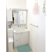 シンプルかつ衛生面アップの洗面化粧台