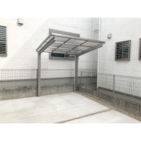 駐車場拡張、サイクルポート新設