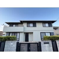 外壁塗装でお家が明るくなりました