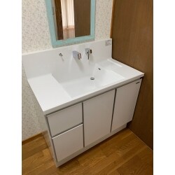 あきる野市　化粧台交換工事