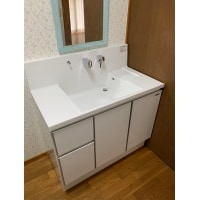 あきる野市 化粧台交換工事