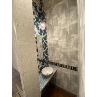 おしゃれなデザインの手洗いリフォーム