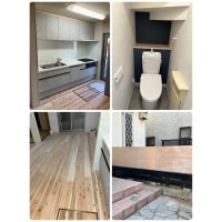 キッチン・トイレ・畳交換 フローリング上張り ウッドデッキ工事