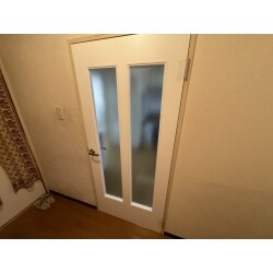 室内建具及びウォシュレット・鏡・浴室水栓・洗面ボウル・TVモニターホンを交換しました