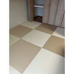 畳張替えもお任せください。琉球畳で和室の雰囲気も明るくなりますね
