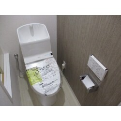 フチの無いタイプのトイレでお掃除が楽になります！