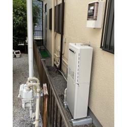 東京都 東村山市 Ｔ様邸 エネファームからガス給湯器に交換