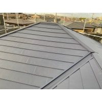 大阪府和泉市 屋根葺き替え工事 スーパーガルテクト