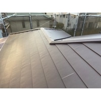 大阪府堺市西区 屋根葺き替え工事 スーパーガルテクト