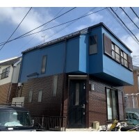 ツートンカラーがお洒落な外壁塗装