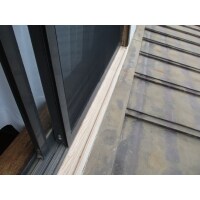 雨戸敷居交換・バルコニーの撤去工事
