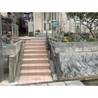 外階段からお庭の導線を安全にリフォーム!