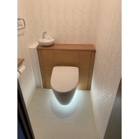【リフォーム】光るトイレ