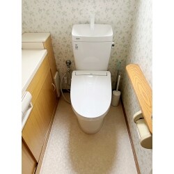トイレのリフォーム致しました。