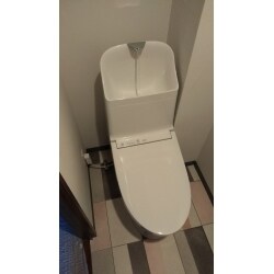 柱型と排水の関係で交換可能な便器は限定されましたが、ご納得のいく金額の商品をご提案させていただきました。
凹凸が少なくつぎ目がないので、掃除はサッとひとふきで完了、お掃除が簡単です。
汚れがつきにくく、落ちやすい、セフィオンテクト加工とプレミストの相乗効果で便器を汚れから守ります。
便器の中を少ない水で効率よく洗うので、節水もできます。
ノズルには、防汚効果の高いクリーン樹脂を使用し、ノズルまわりがすっきりしているので、ラクにお掃除ができます。
当日の午前でスピーディーに終わり、仕上がりにはとても満足していますと嬉しいお言葉をいただきました。