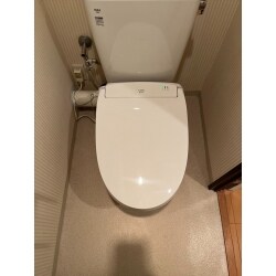 お掃除が簡単で、消臭機能がしっかりついているトイレへ交換しました。 便器のふちを丸ごとなくしたフチレス形状で、さっとひと拭きでお掃除がラクラクです。 ガンコな水垢も汚れも水の力でスルっと落とせるお掃除ラクラクな衛生陶器です。 強力な水流が便器鉢内のすみずみまで周り、少ない水でもしっかり汚れを洗い流します。 便器鉢内に気流を発生させ、循環させて鉢内をくまなく強力に消臭するエアシールド機能を搭載。 使わないときは自動的に便座の温度と湯温を下げて節電します。 超節水タイプなので、もともと設置されていた大８L便器と比べ、約49%も節水できます。