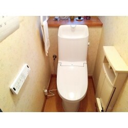 キッチンリフォームと併せて、補助金を活用してトイレも同時にリフォームしました。