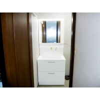 理想の洗面台へ!お客様の選んだ商品で満足リフォーム。