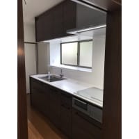 勝手口を塞ぐことで寒かったキッチンが暖かく快適になりました。