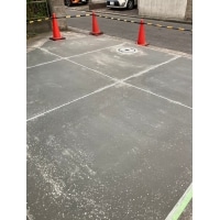 お庭を広々駐車場に