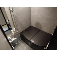 ブラック基調のオシャレな水周りへ
