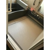 柔らかい床材で脚の負担も軽減