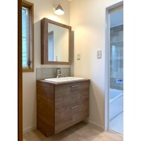 統一感のあるかわいい水回りになりました