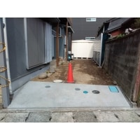 外構工事【コンクリート・目隠しフェンス取付】