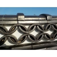 漆喰塗り替え (輪違)