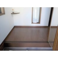リフォーム床タイル貼り