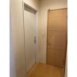 アウトセットドアで出入りしやすく◎