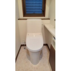 清潔感だけではなく、清潔なトイレへリフォーム