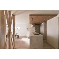 背を向けないキッチン。家族とつながる間取り