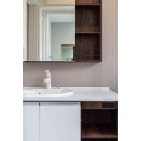 明るく使いやすい洗面所に