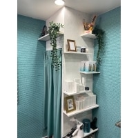 目隠し壁の設置