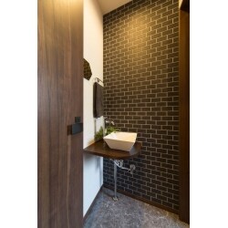 シンプルでおしゃれな手洗い場