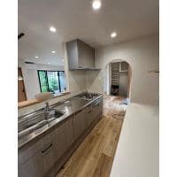 収納充実!広々対面キッチン