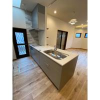 木の質感が素敵なキッチン