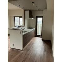 やさしい雰囲気のキッチン空間