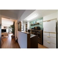 レトロかわいいキッチン