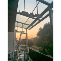 物干し付きのテラス設置しました