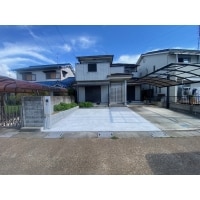 戸建全面リフォームでオープン外構に